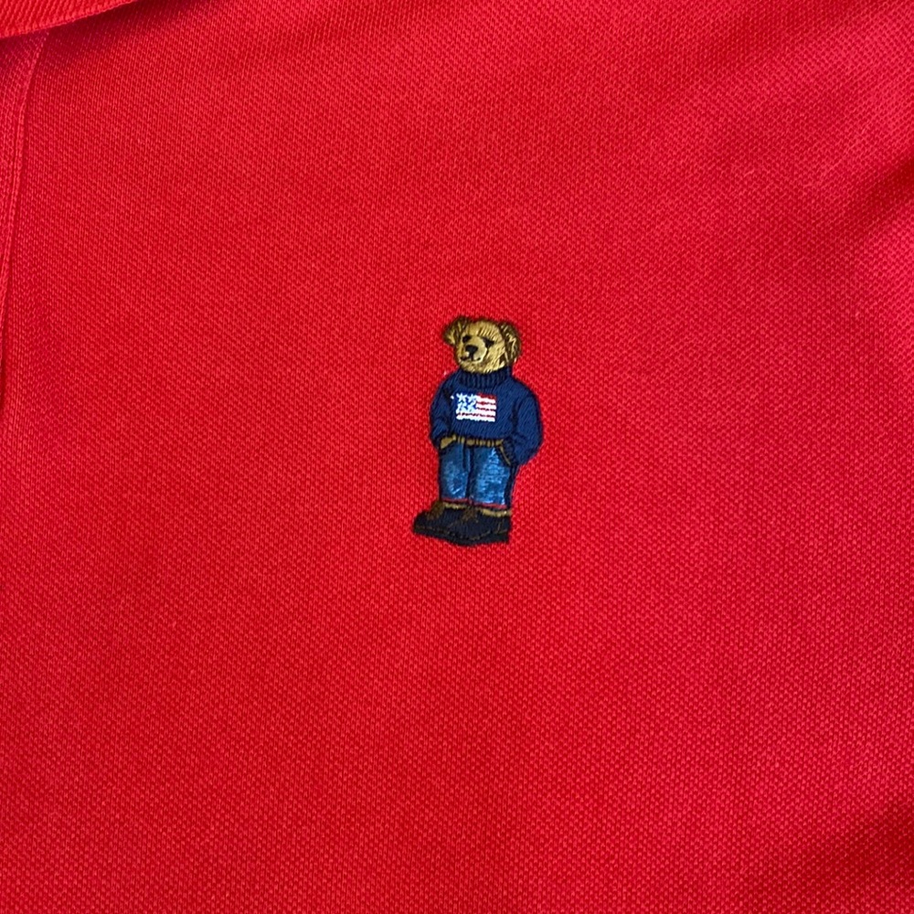Mens Ralph Lauren Polo bear 🐻 shirt size XL
